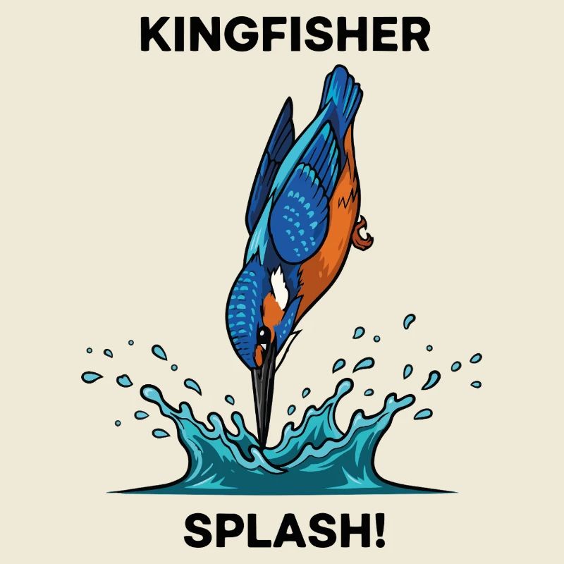 Kingfisher Splash Kingfisher River
