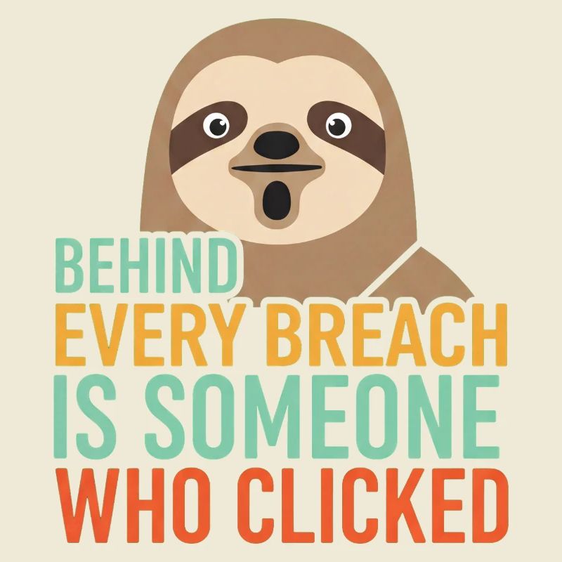 Behind Every Breach Sloth IT Security