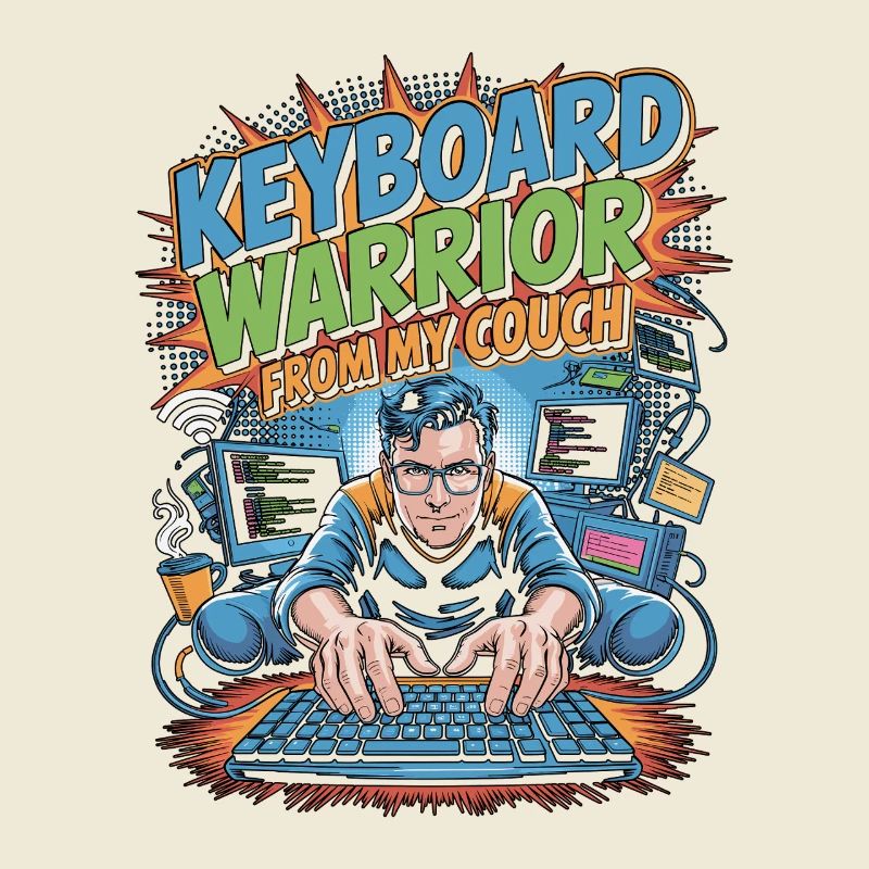 Remote Developer Keyboard Warrior Remote Coder