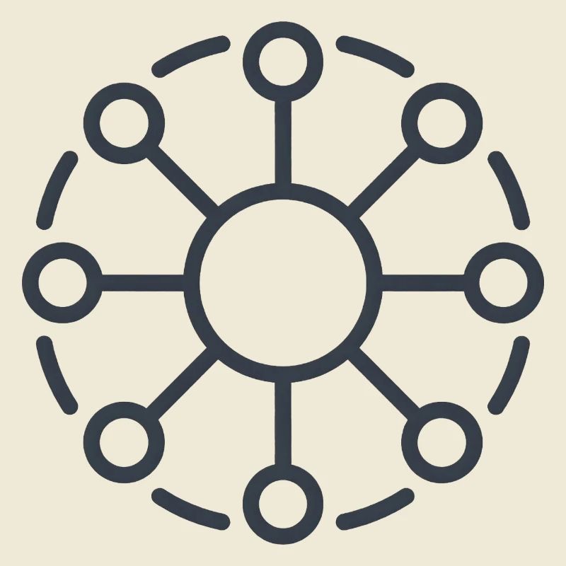 Central Network Core Pattern