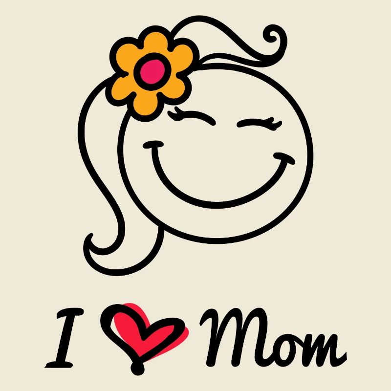 Ich Liebe Mama Herz Mutter Mutter Muttertag Spruch