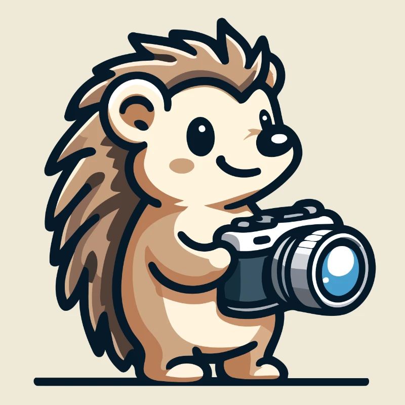 Instantané Hérisson : Le copain Shutterbug