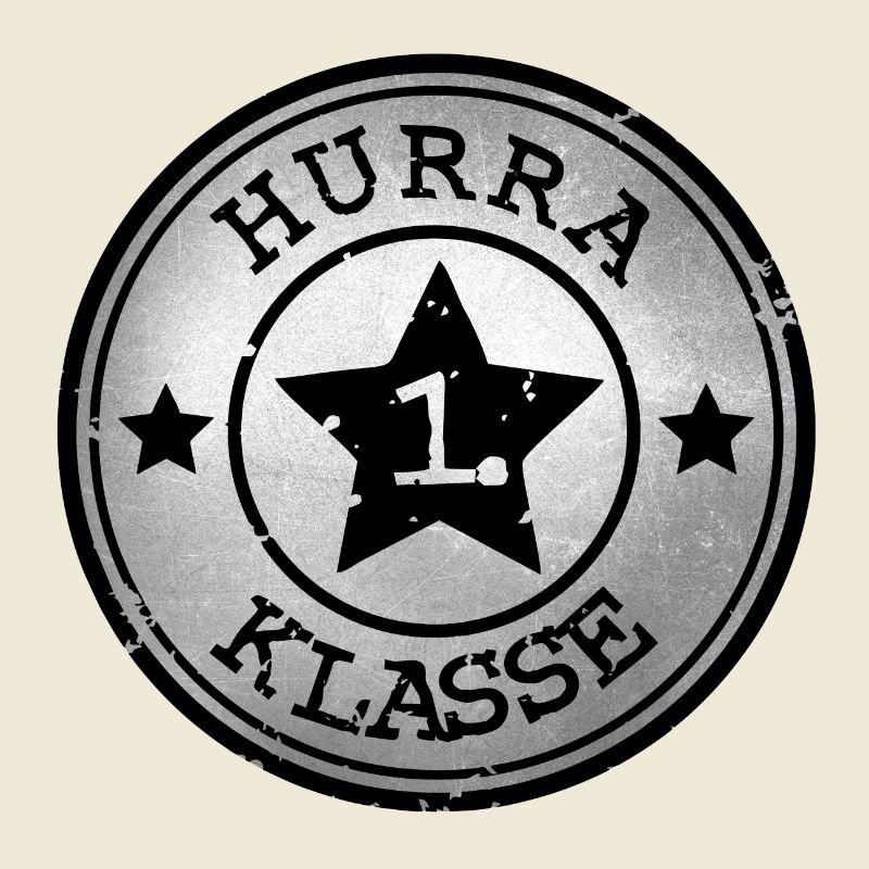Hooray 1st Class - Star Emblem - Silver Black