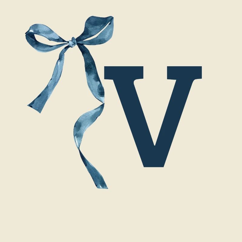 Monogram v gift idea