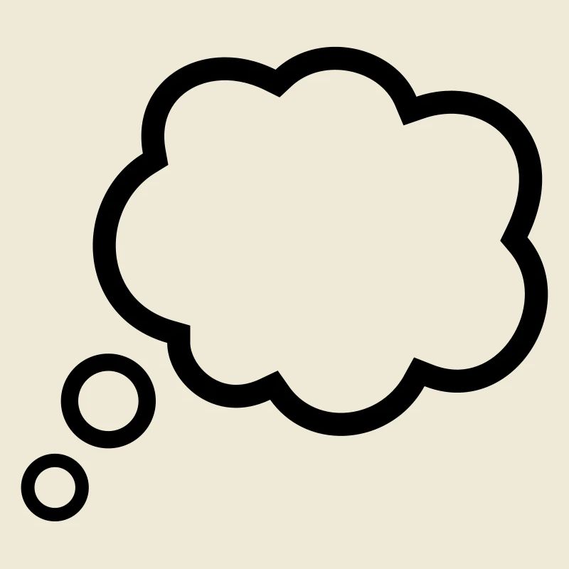 Thinking Bubble Comic Pensée Bulle Bulle Pensées