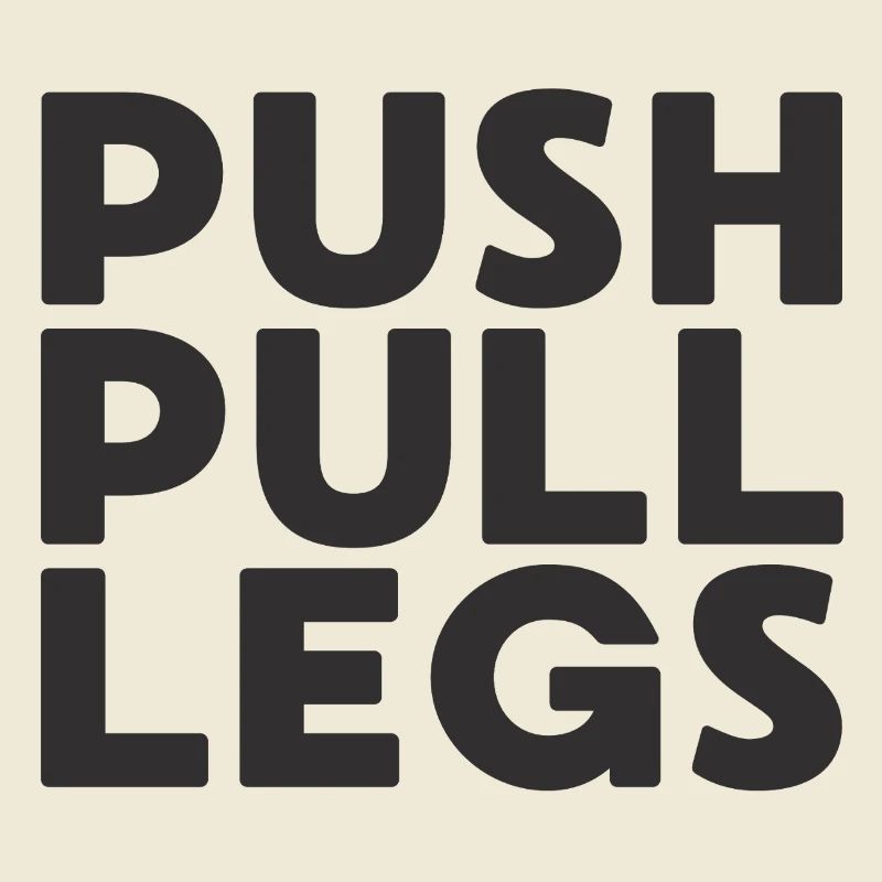 Push Pull Beine Repeat Trainingssplit