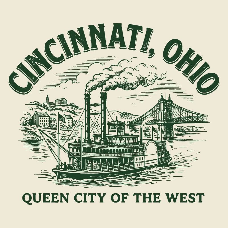 Cincinnati Dampfschiff Erbe