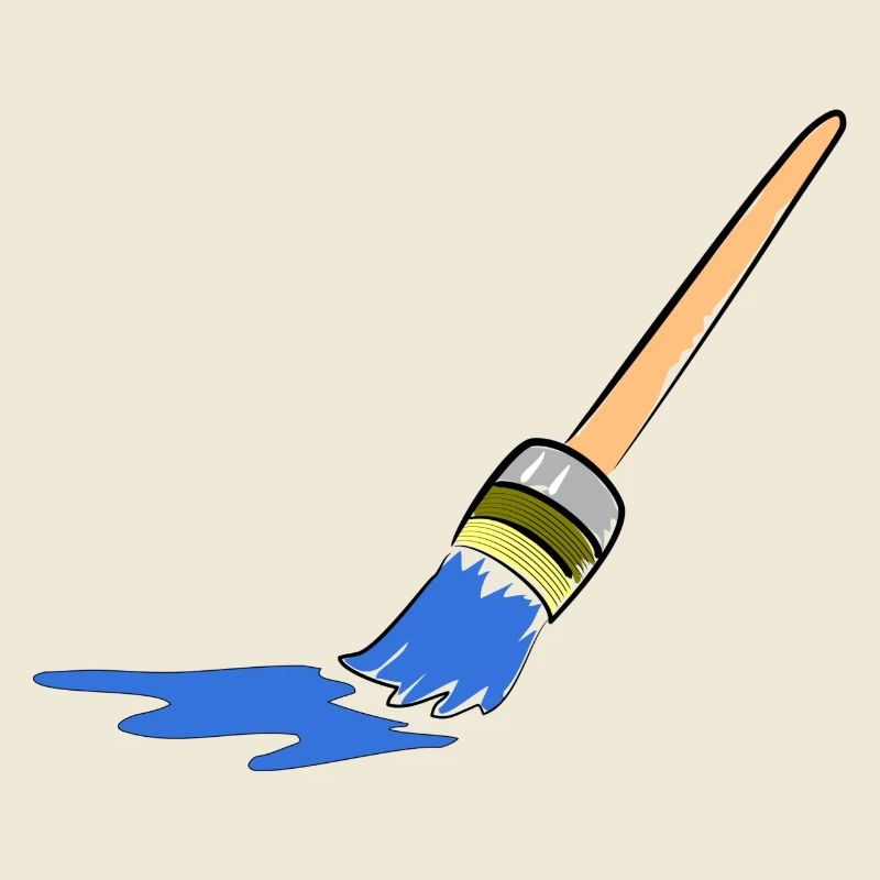 Abstract brush art for creative minds
