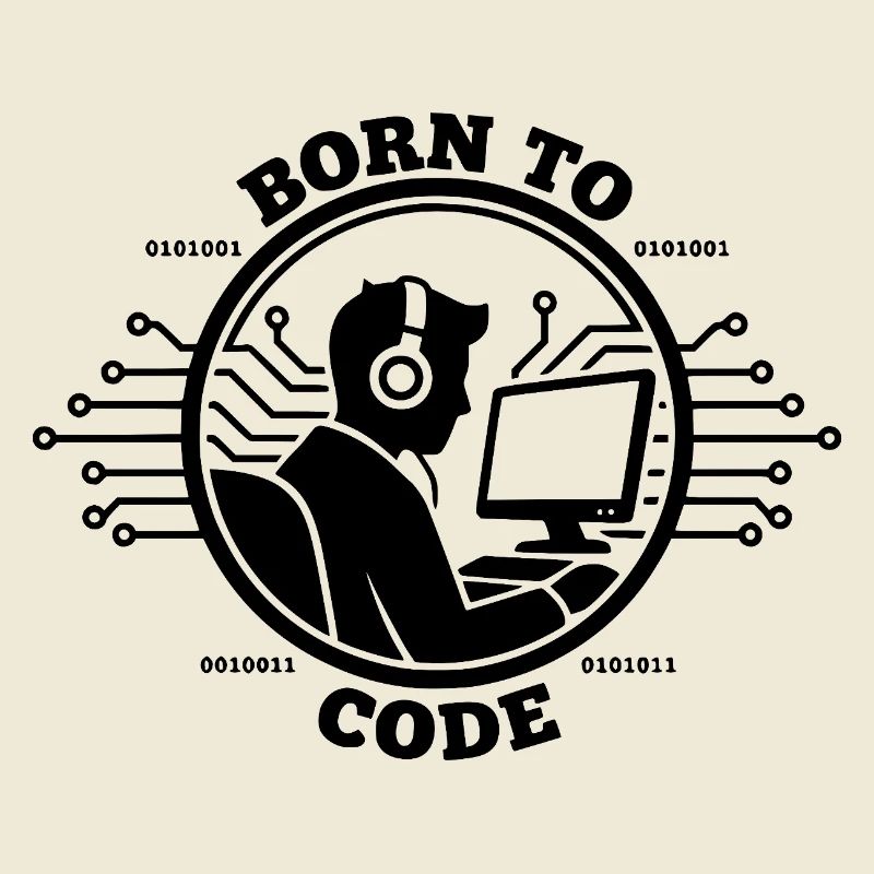 Coder Born to Code Programmer