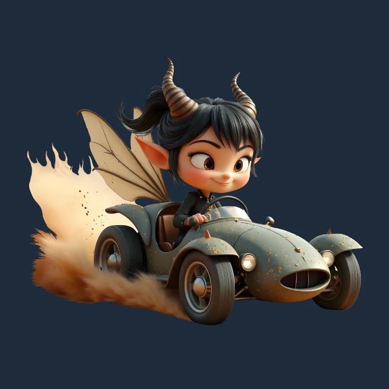 Gobelin d’aventure dans un wagon de sable