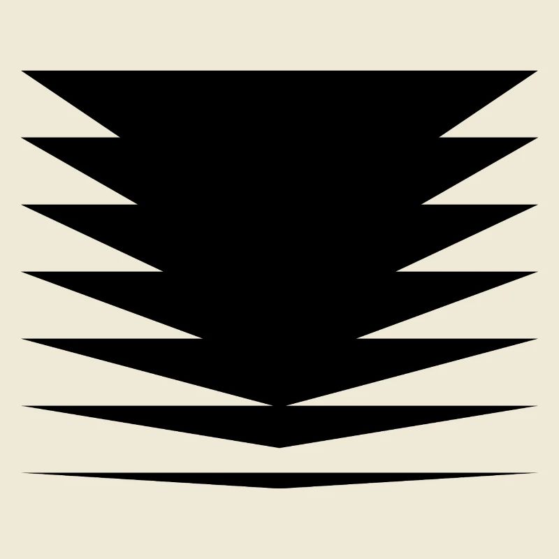 Conception des triangles noirs