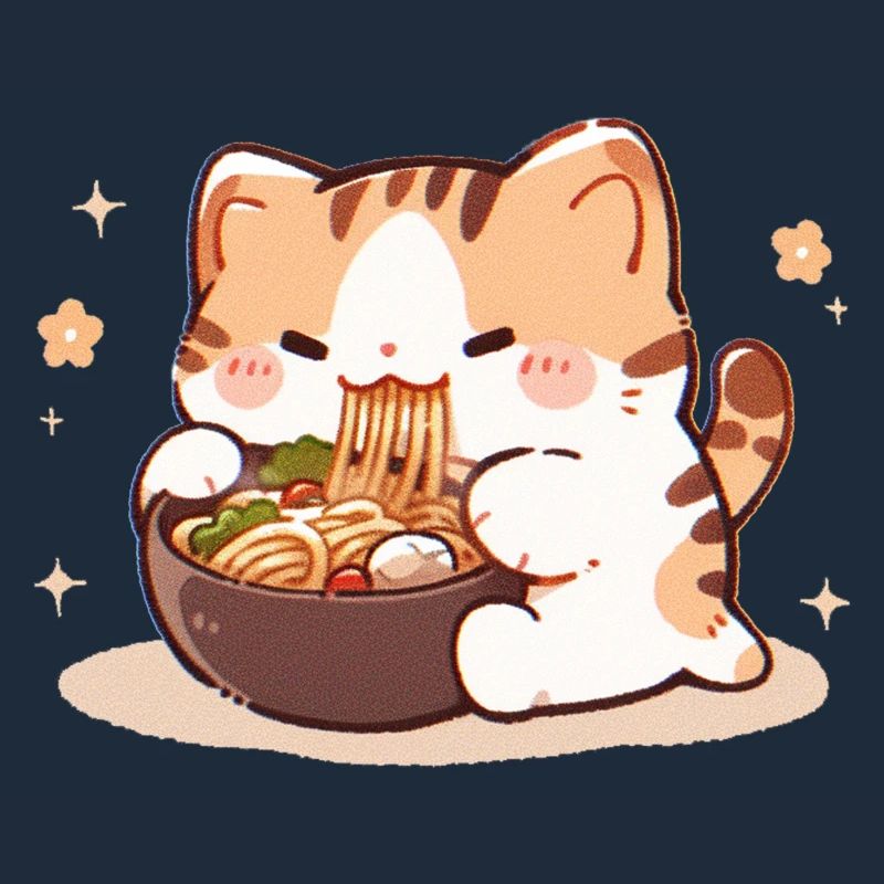 Cat Eating Spaghetti Meme