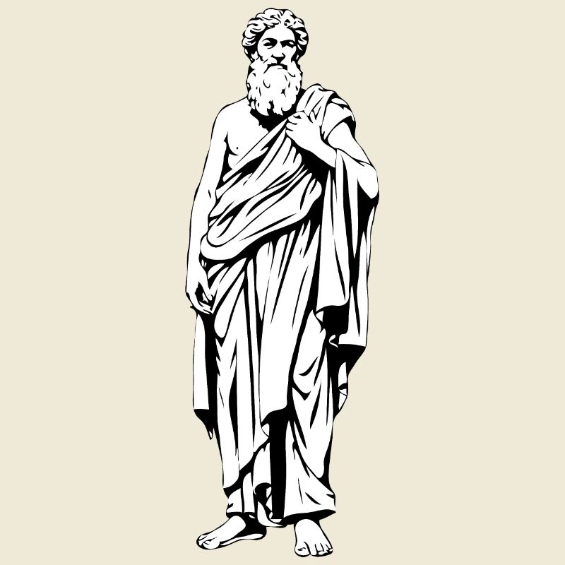 Römischer Senator oder griechischer Philosoph