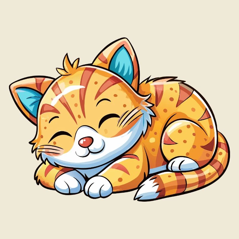 Sleeping cat