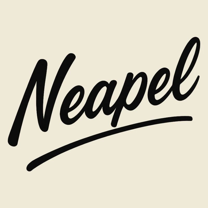 Naples Script Lettering