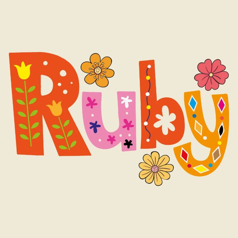 Personalized Ruby Name