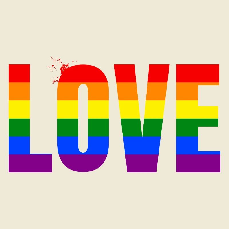 LOVE Rainbow Statement – Bold Equality Message