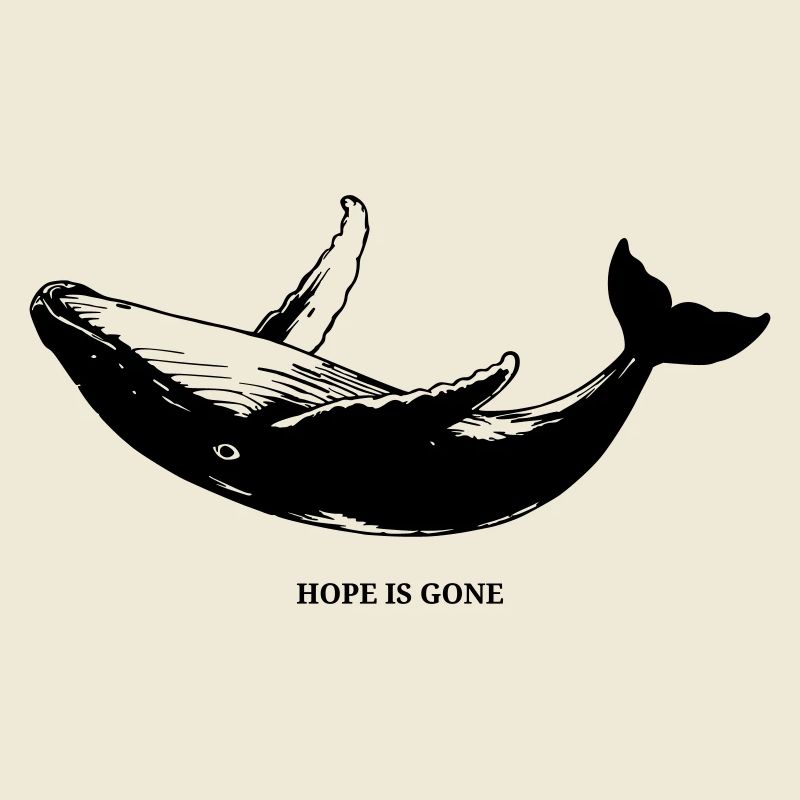 Hope is gone - schwarz