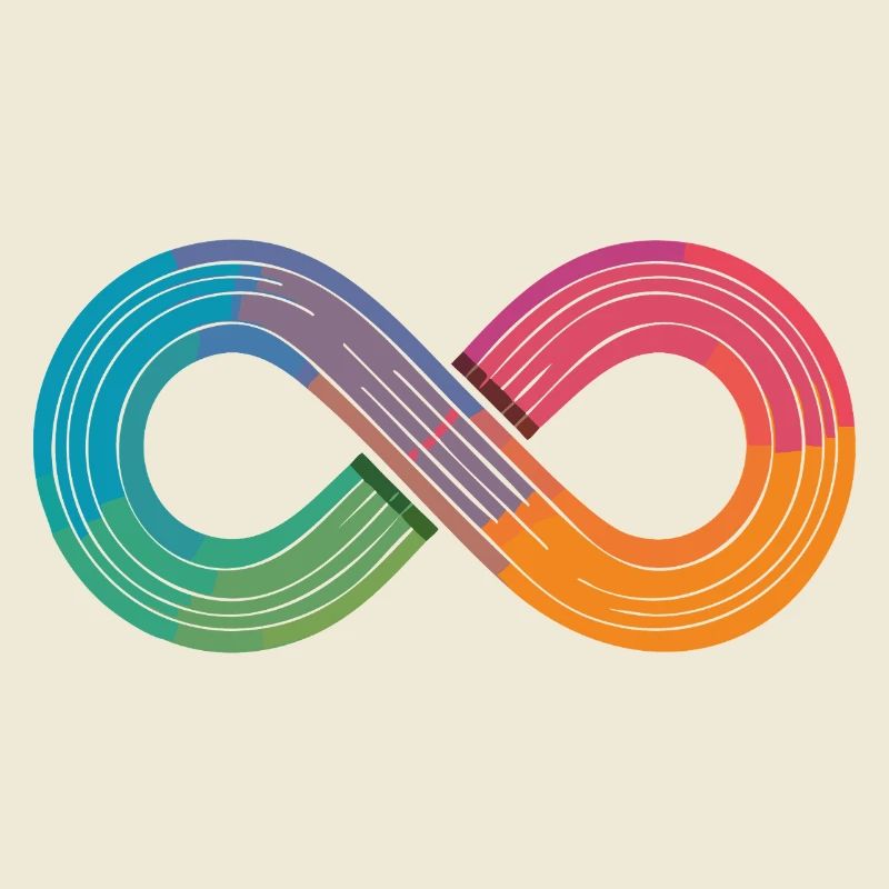 Unendlicher Regenbogen oder doch einfach nur Flow?