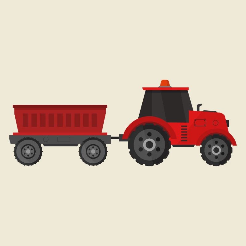 Tractor with trailer