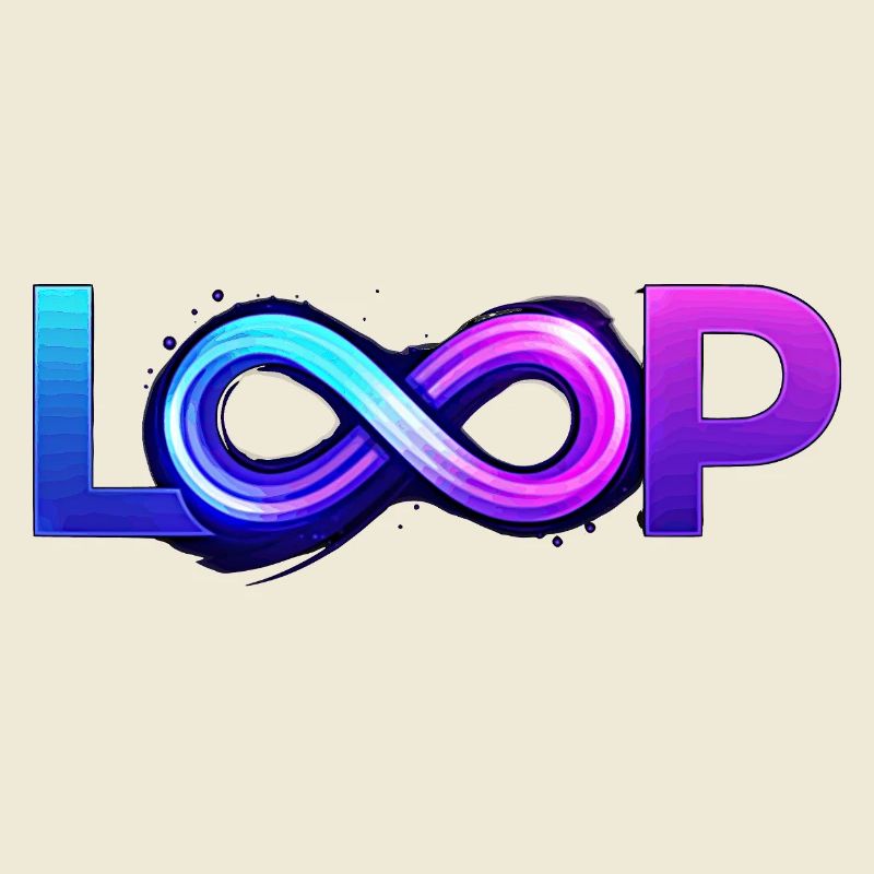 Neon Loop Infinity