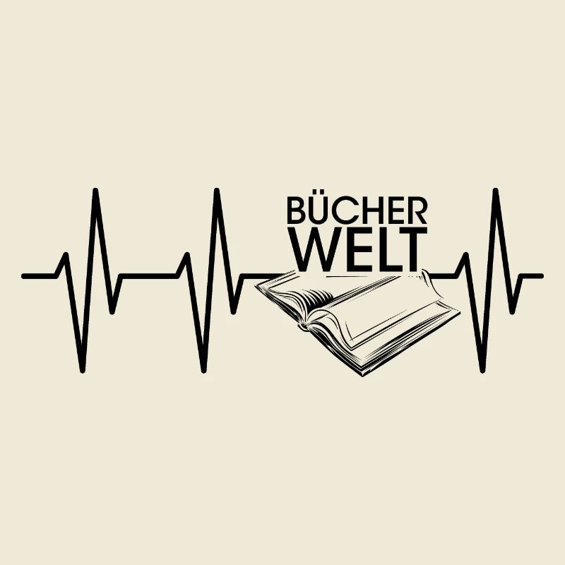 Heartbeat Book World Book Pulse Reading Reader Icon