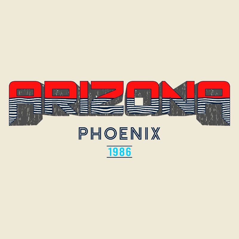 Arizona Phoenix 1986 Design rétro