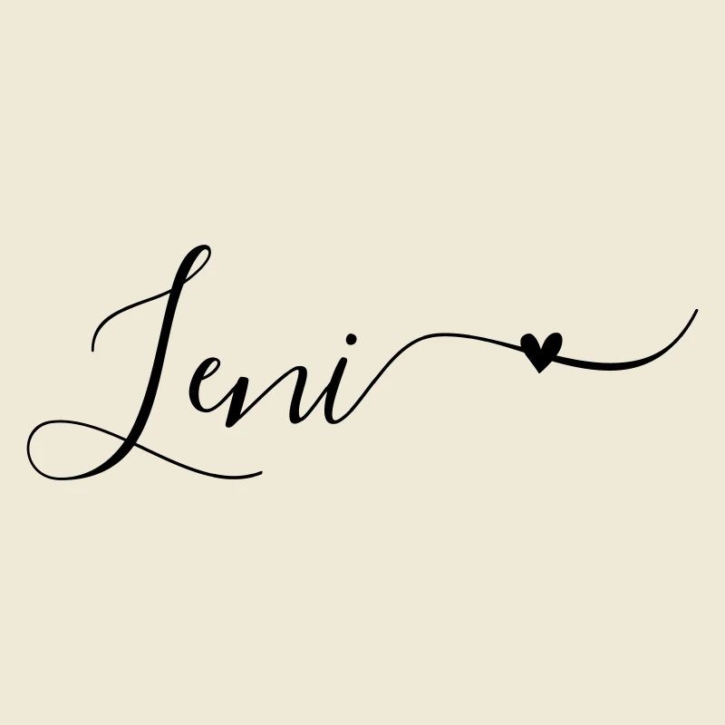 Leni Name First Name Decorative