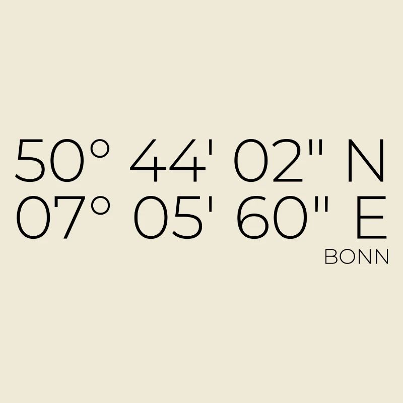 Coordinates Bonn