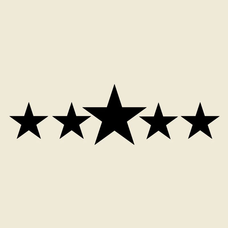 Five solid stars