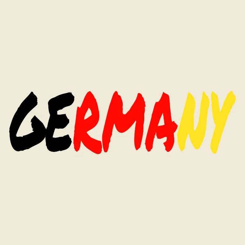 GERMANY Gradient Pinsel-Look