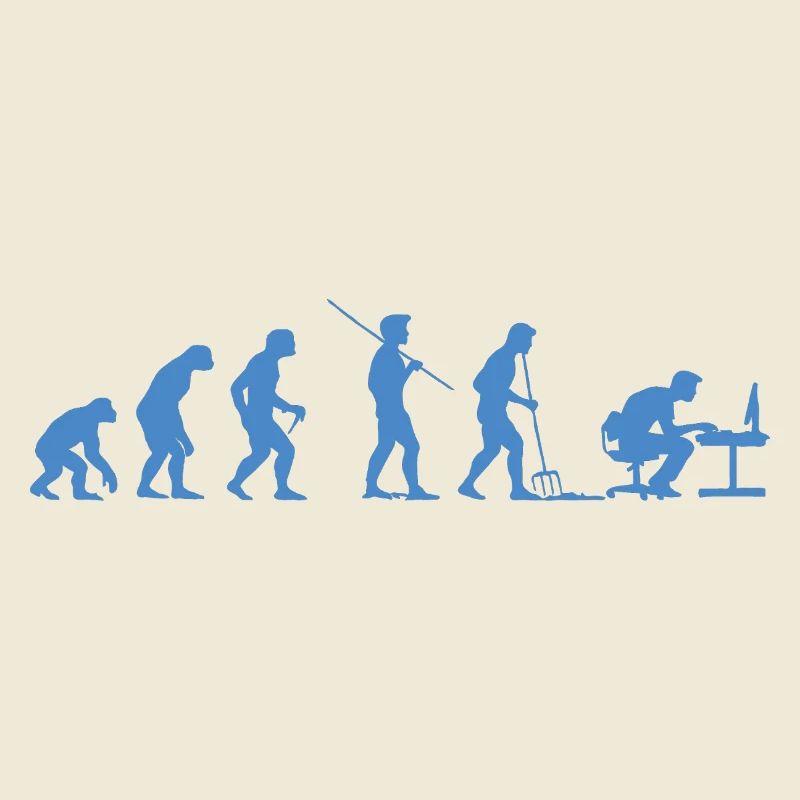 Programmierer Evolution Informatiker Entwickler