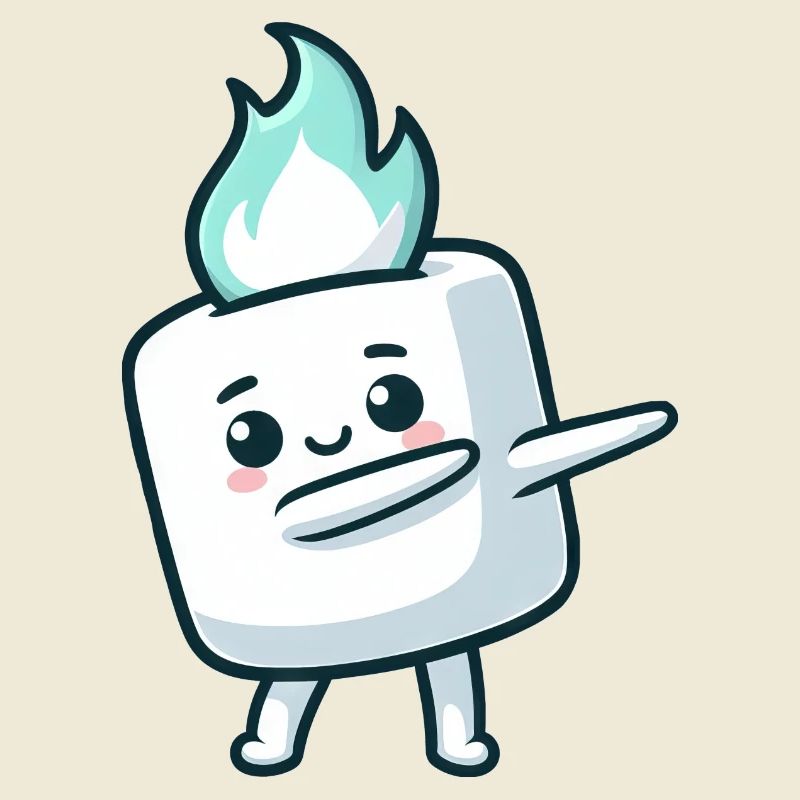 Cute Marshmallow Dabbing Sugar Comic
