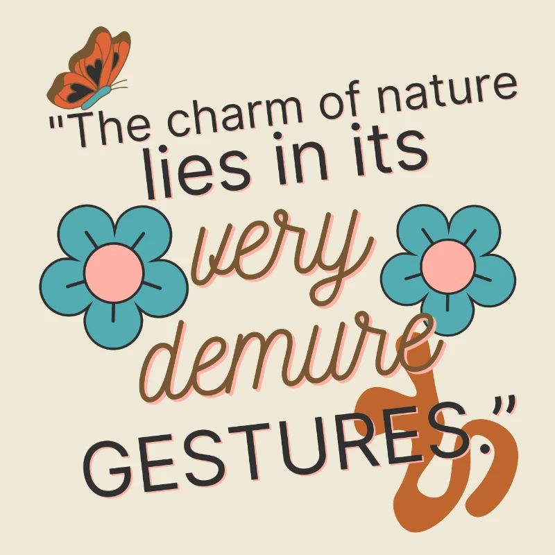 Nature's Demure Gestures Soft Bloom
