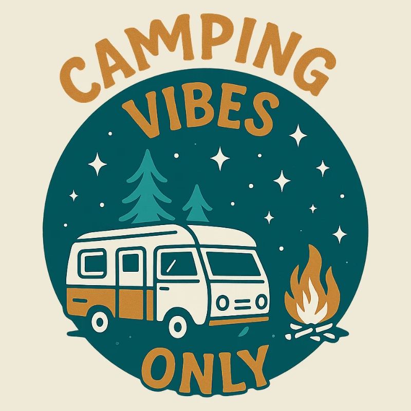 Camping Vibes Only - Freizeit Design