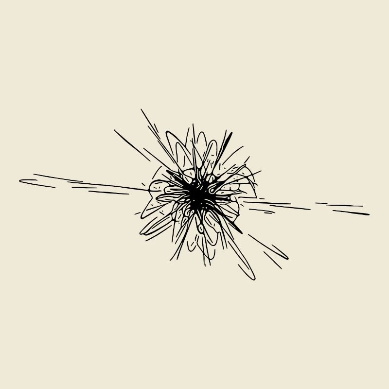 Vector Sternen Nova Explosion