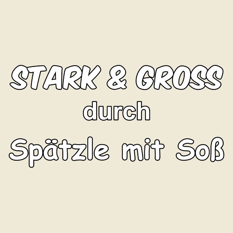 Stark & Groß with spaetzle with sauce