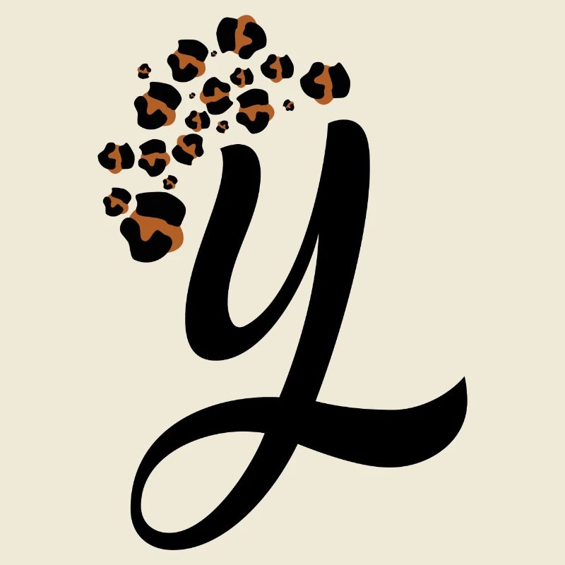 Letter and leopard patterns