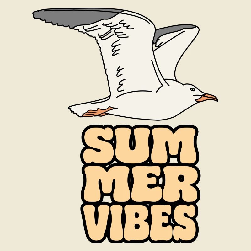 seagull möwe summer vibes