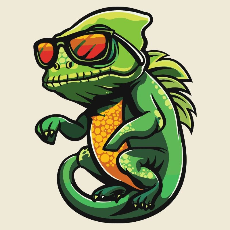 Chameleon Comic Cool