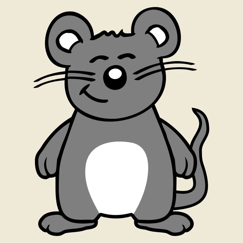Mouse Mouse Cute Little Rat Rodent Friendly