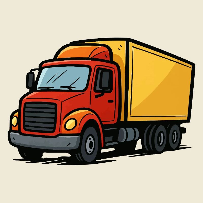 lastwagen comic
