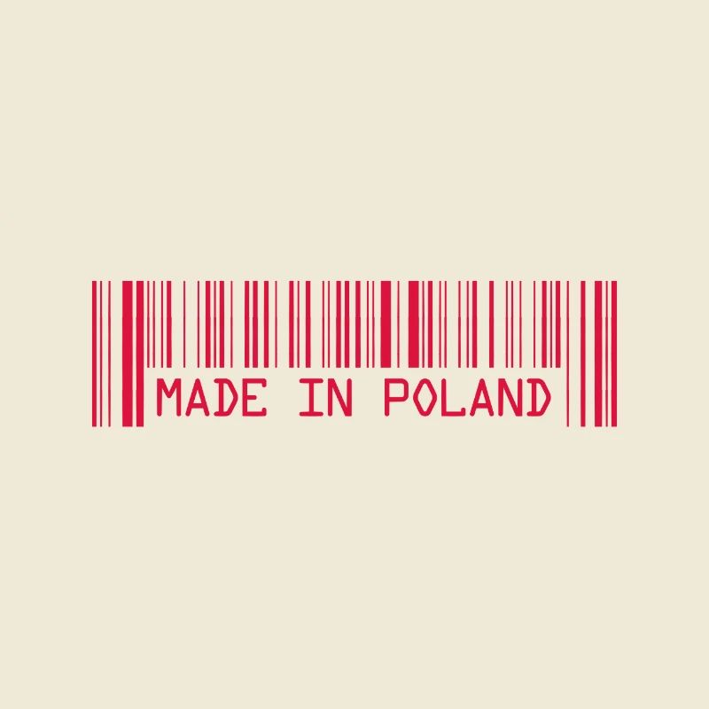 Made in Poland - Polska - Poland - Barcode - Dash