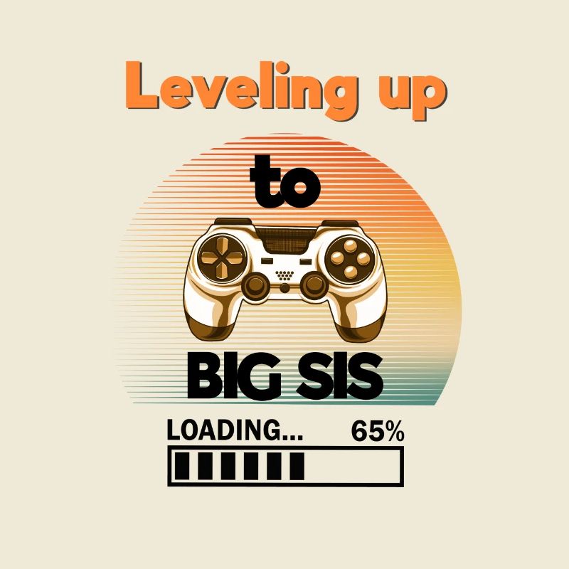 Leveling up to big sis console controller retro