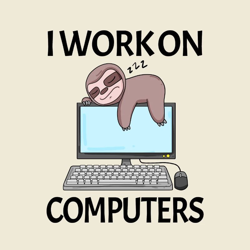 Computer Nerd Programmer Men Gift