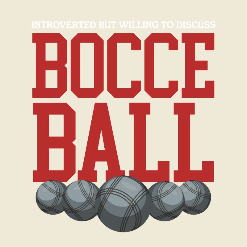 Boccia Boccia Player Bocce Boules Gift