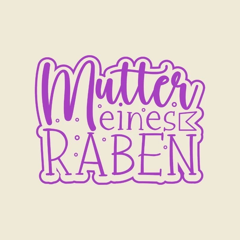 Mutter eines Raben - Rabenmutter