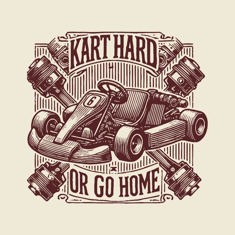 Kart Hart Oder Geh Nach Hause Go-Kart