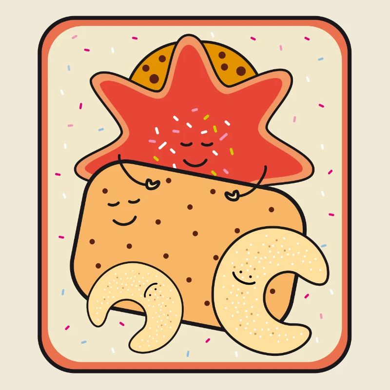 Boîte de biscuits de Noël