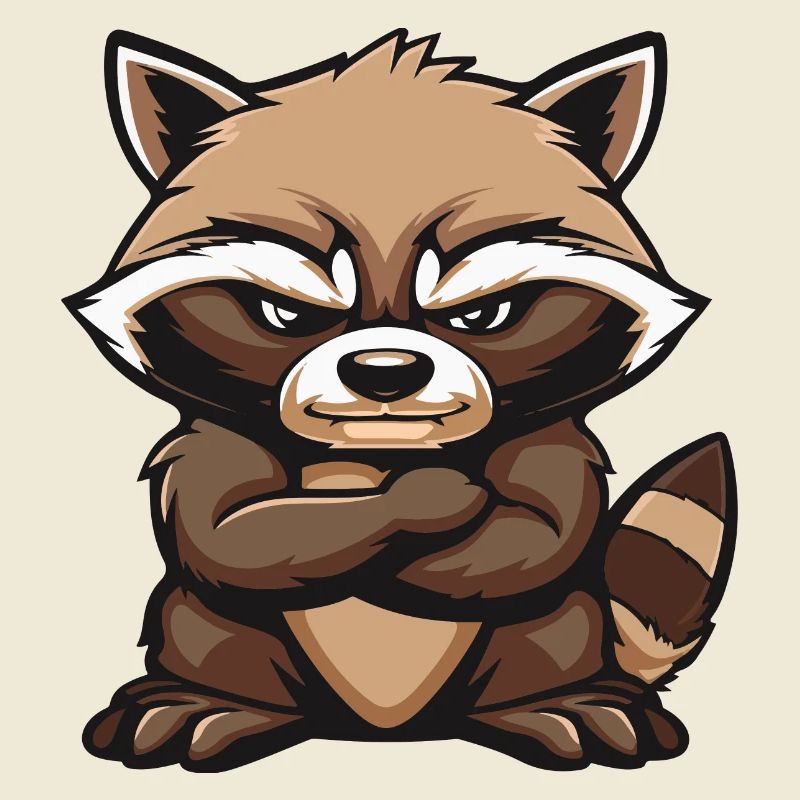 Raccoon Comic